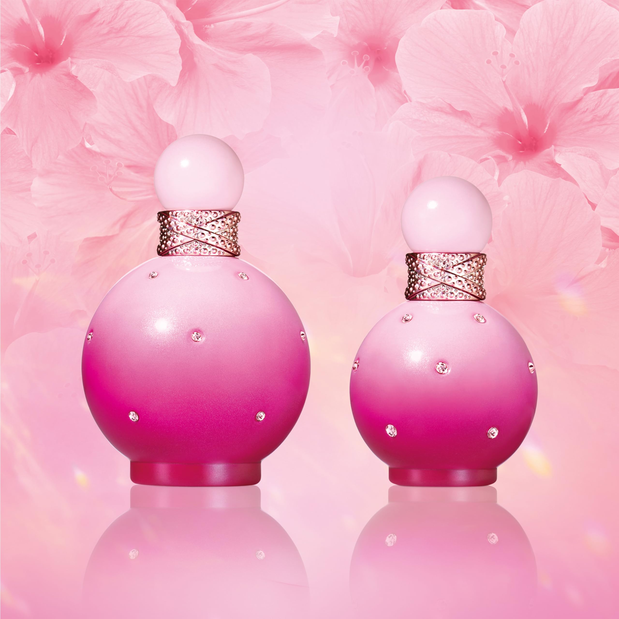 Britney Spears Candied Fantasy candy-colored bottle, eye-catching display.