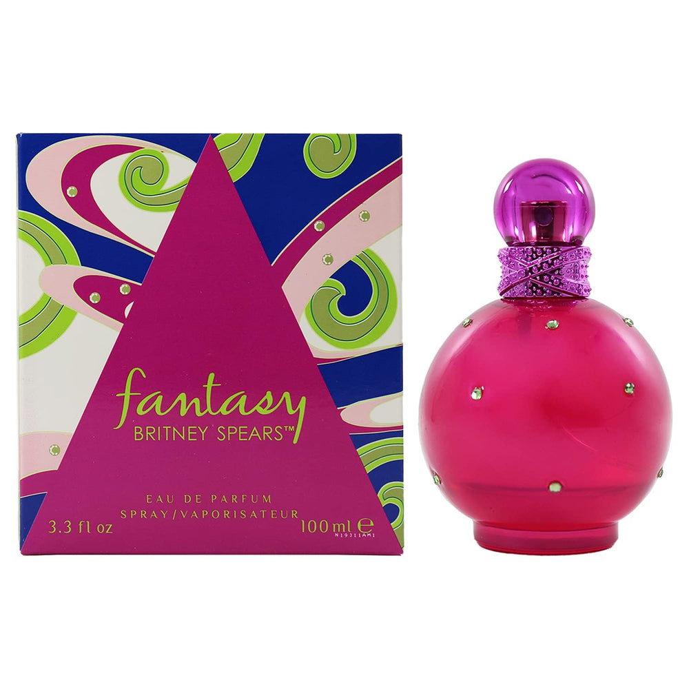 Britney Spears Fantasy bottle pour conveys easy, quick application.