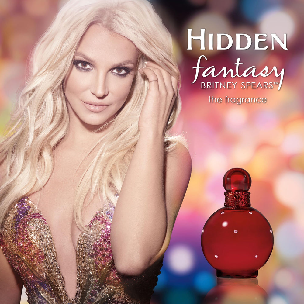 Britney Spears Hidden Fantasy gift box, ideal for gifting fragrance lovers.
