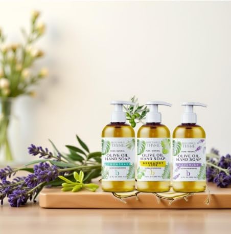 Producto hecho en Estados Unidos Brittanie's Thyme Castile, lote pequeño y artesanal