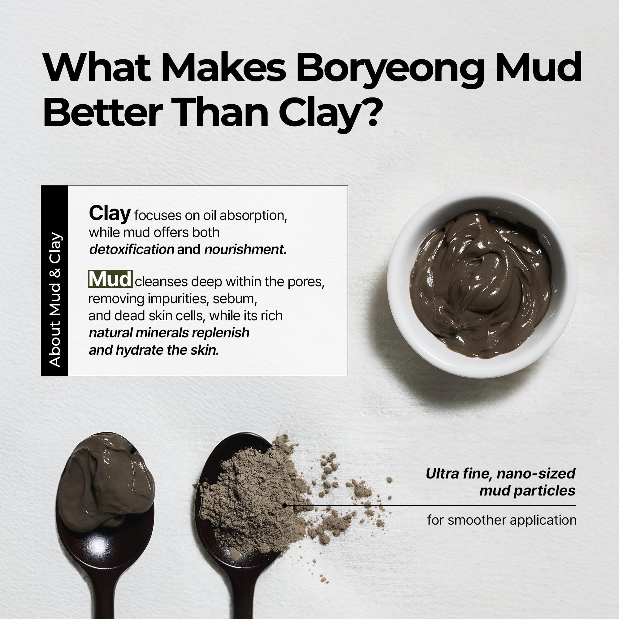 BRMUD Relief Mud Mask ingredientes naturales para hidratación y calma