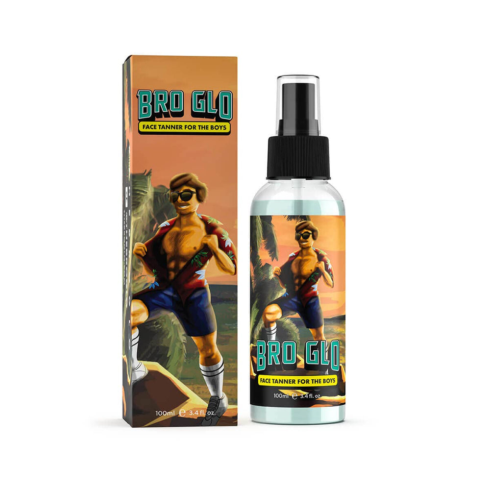 Bro Glo water-based bottle offers lighter feel and quick drying.