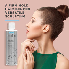 Close-up of Brocato Holdon gel texture for precise styling and control.