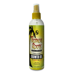 Bronner Bros Aceite de Crecimiento Tropical para raíces, favorece el mantenimiento de trenzas.