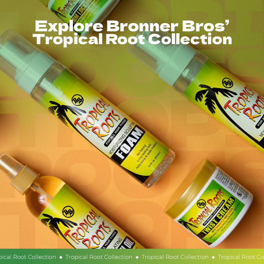 Bronner Bros Cuidado de trenzas y cerraduras con aceite nutritivo.