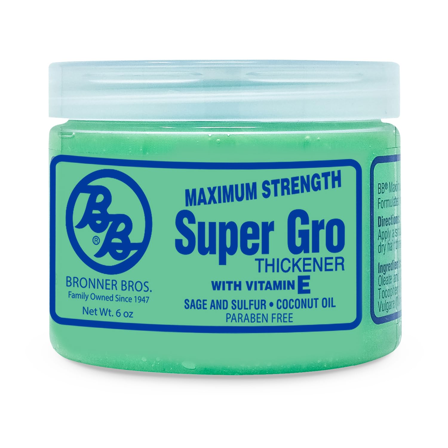 Bronner Bros Super Gro botella-aplicación para el cuero cabelludo y fácil aplicación.