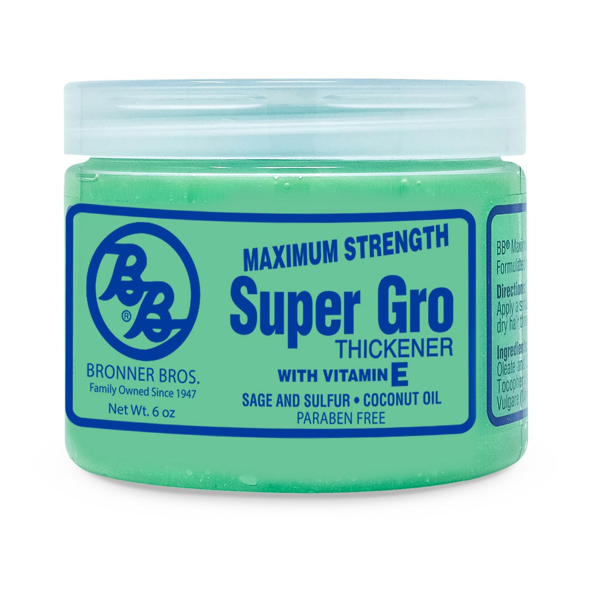 Bronner Bros Super Gro botella-aplicación para el cuero cabelludo y fácil aplicación.
