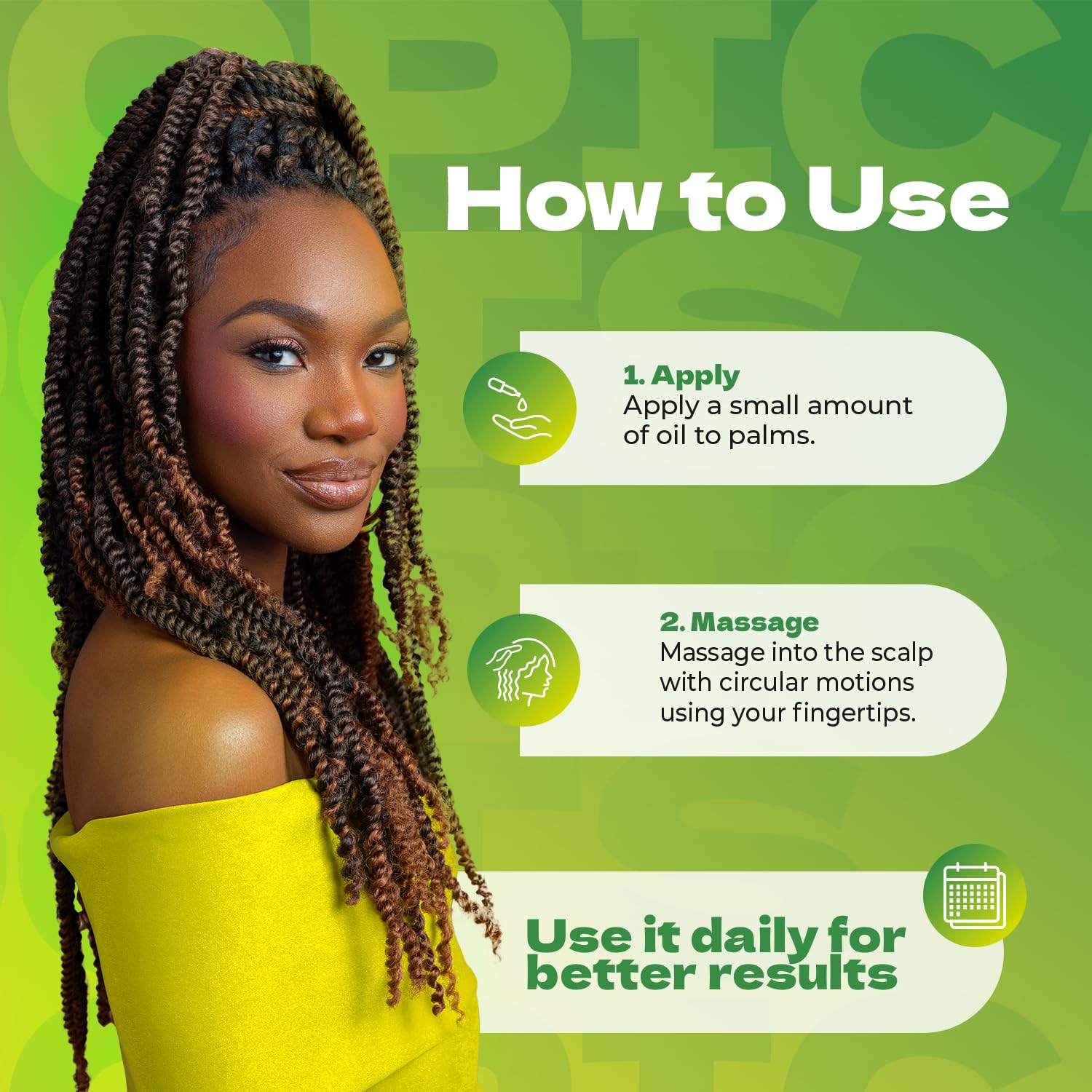 Bronner Bros Tropical Roots aporta brillo natural al cabello tras aplicación