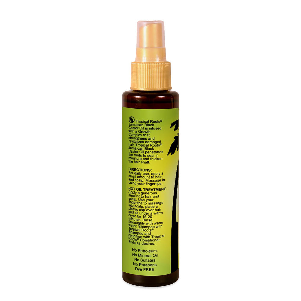 Bronner Bros Tropical Roots ingredientes: aceite de ricino y romero para cuidado capilar