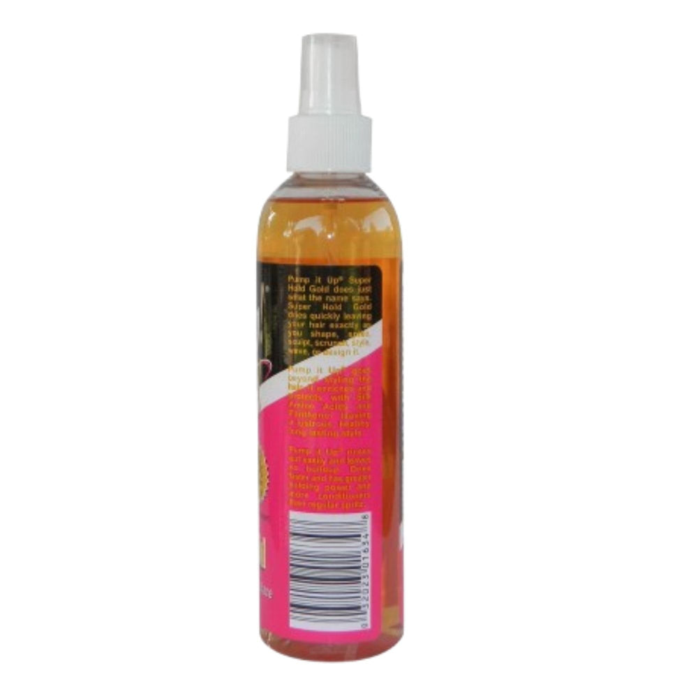 Bronner Bros Pump It Up Spritz: ideal para uso diario con secado rápido y brillo.