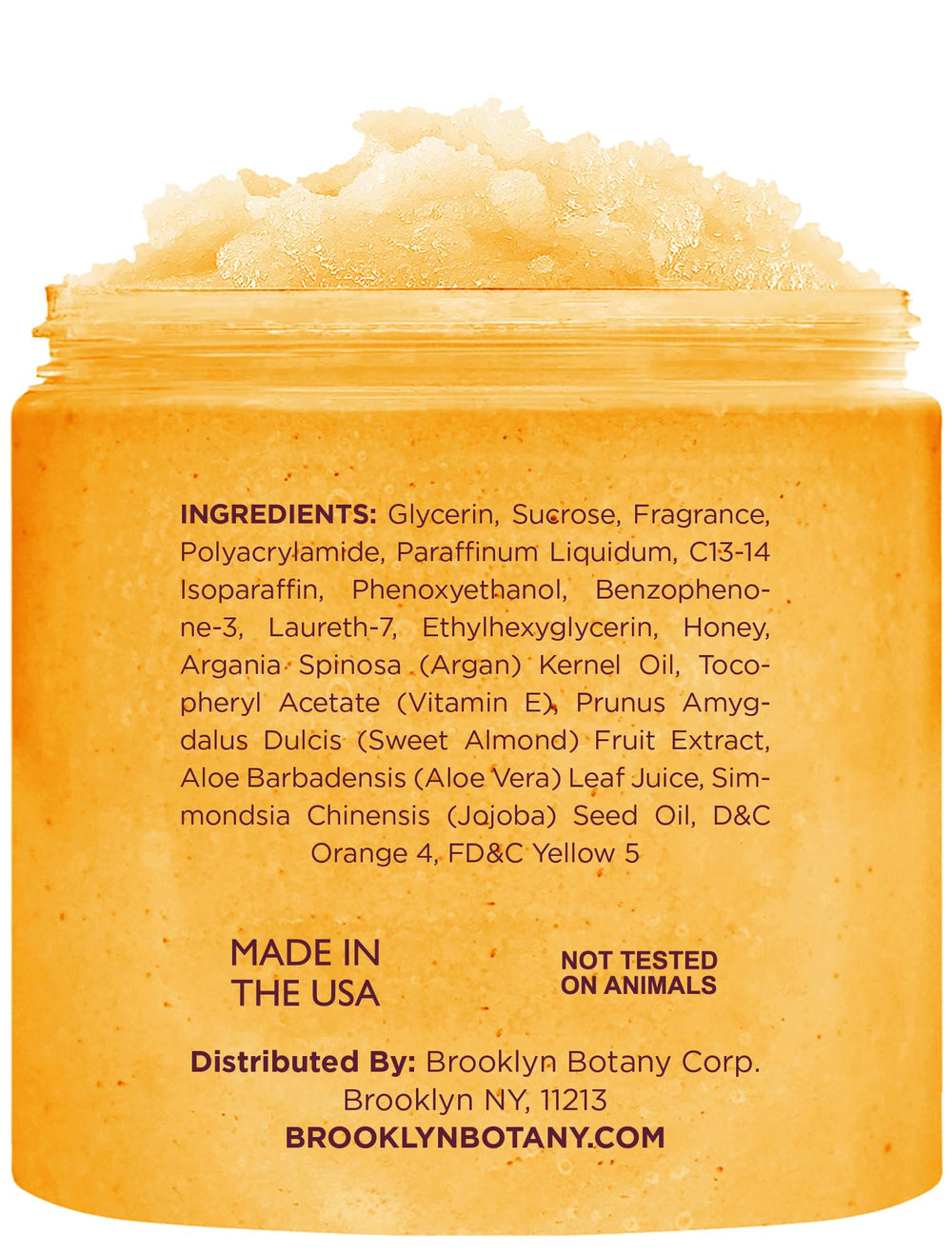 Brooklyn Botany Peach Bellini aroma herbal refrescante para la ducha.