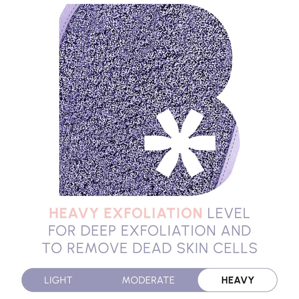 Brooklyn Botany body scrubber showing dead skin removal and a fresh skin feel.
