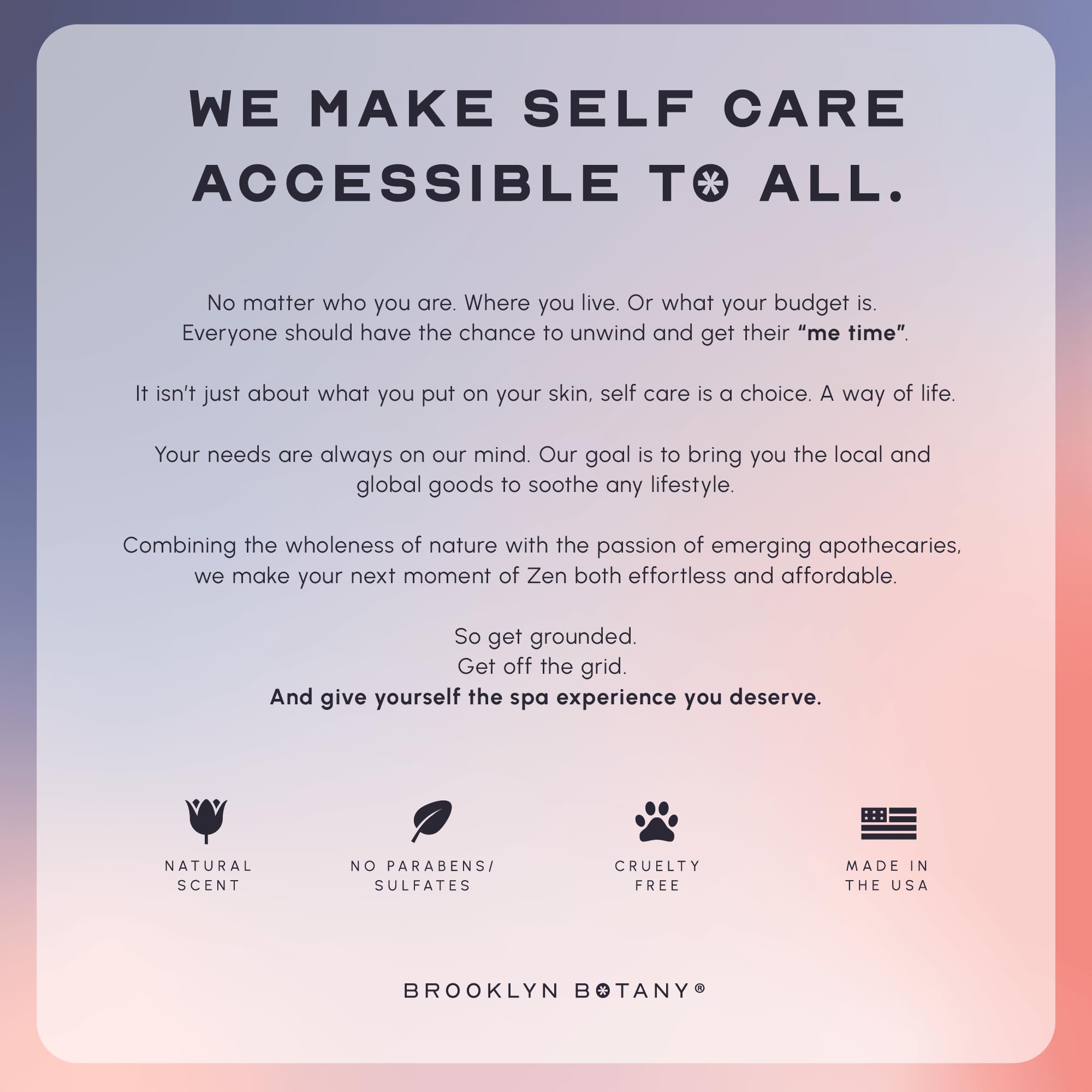 Brooklyn Botany Brown Sugar Scrub gift-ready packaging ideal for gifts