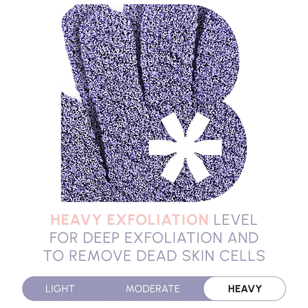 Brooklyn Botany Dead Skin Removal gloves help buff away rough areas for a softer complexion.