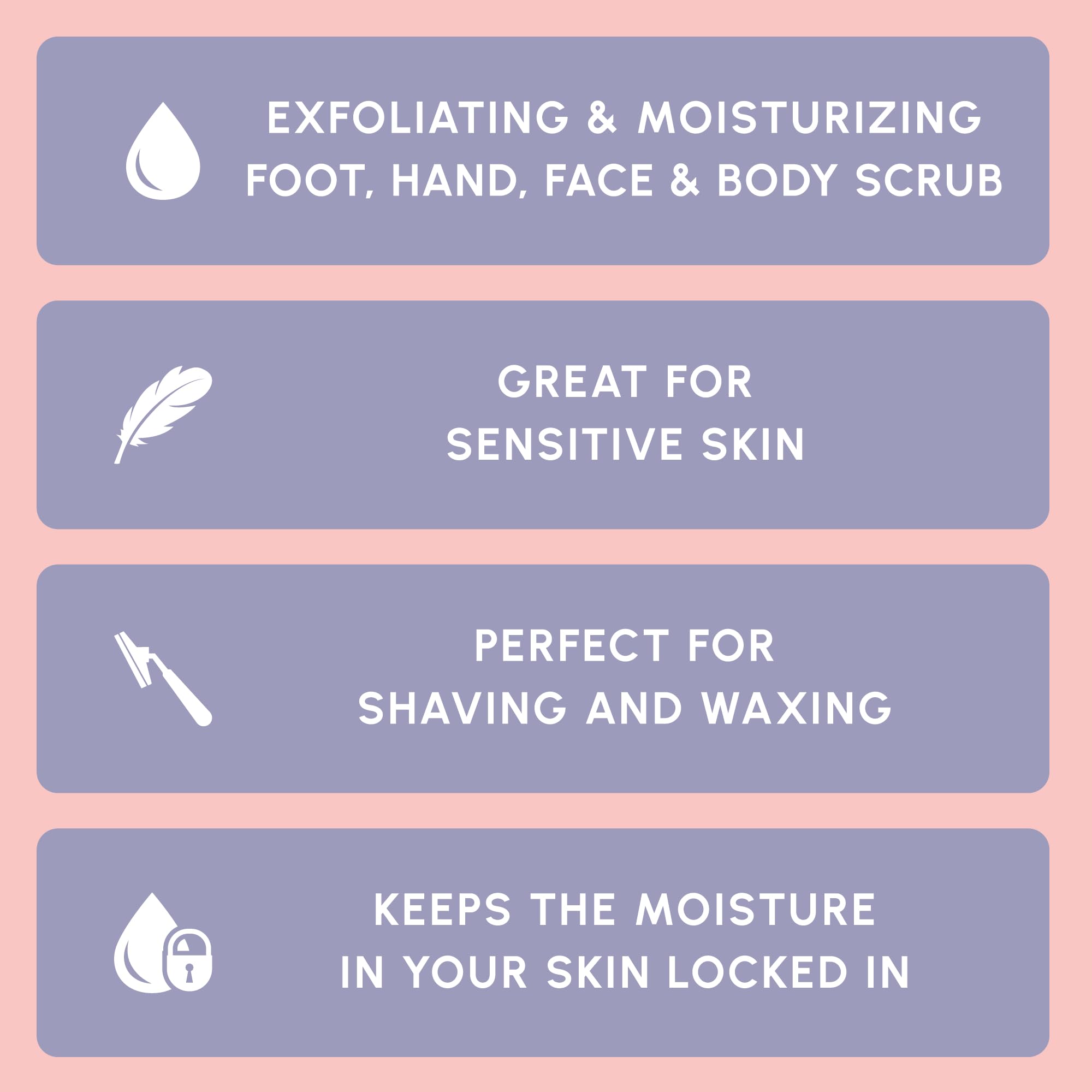 Brooklyn Botany Exfoliante pies manos facial, mejora textura y cuidado diario.