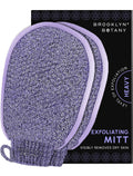 Brooklyn Botany Exfoliating Mitts – Heavy-Duty Body Scrubber for Bath & Shower (2 Mitts)