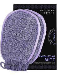 Brooklyn Botany: guante exfoliante para baño y ducha mejora la textura de la piel.