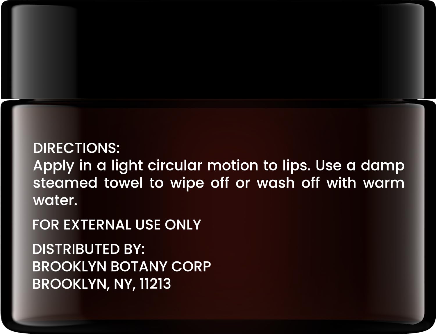 Brooklyn Botany Exfoliante labial hidrata labios secos con exfoliación suave.