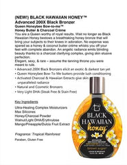 Brown Sugar Black Hawaiian Honey Advanced 200X Bronzers - aplicación suave en la piel