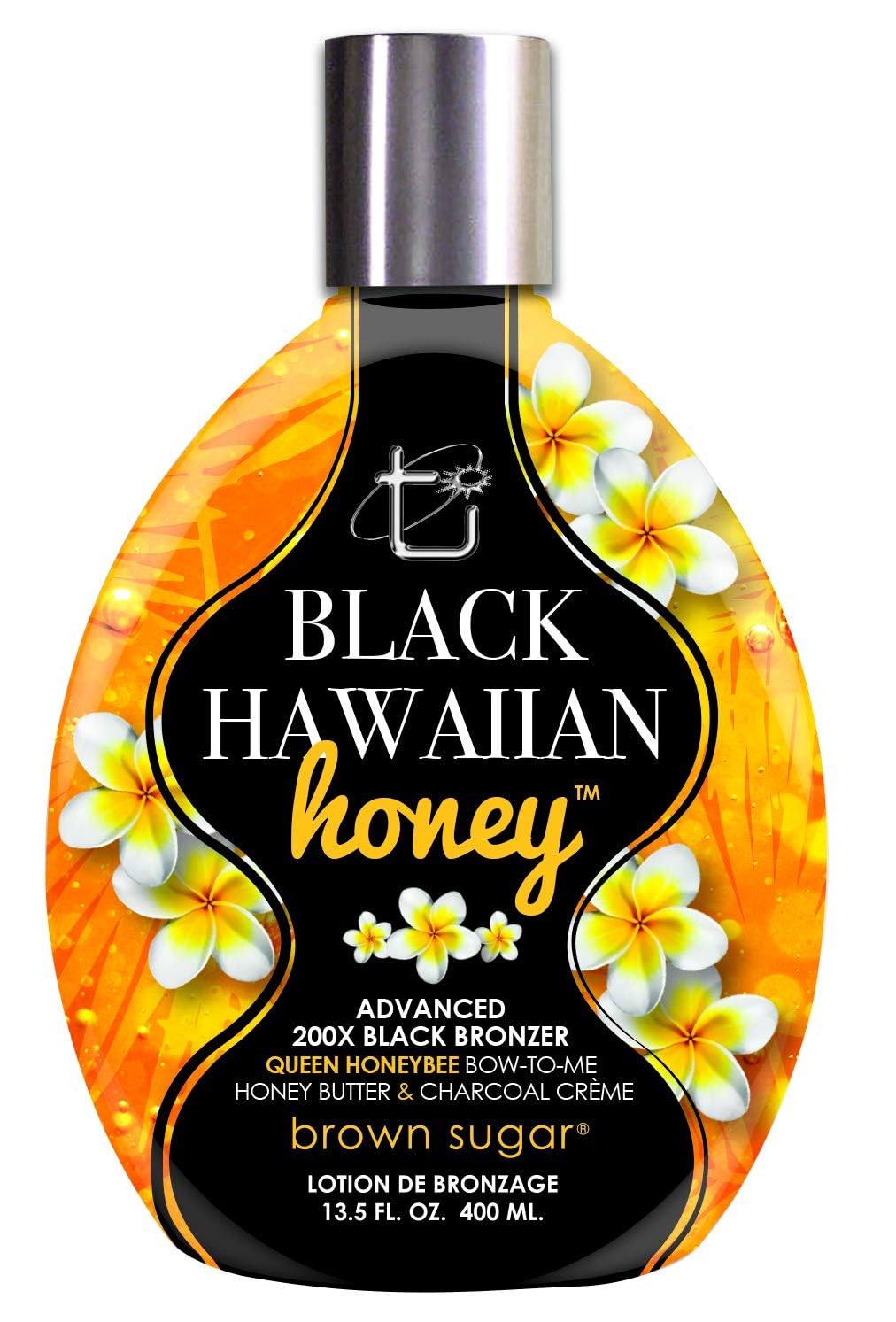 Brown Sugar Black Hawaiian Honey Advanced 200X Bronzers - crema texturizada para hidratación y suavidad