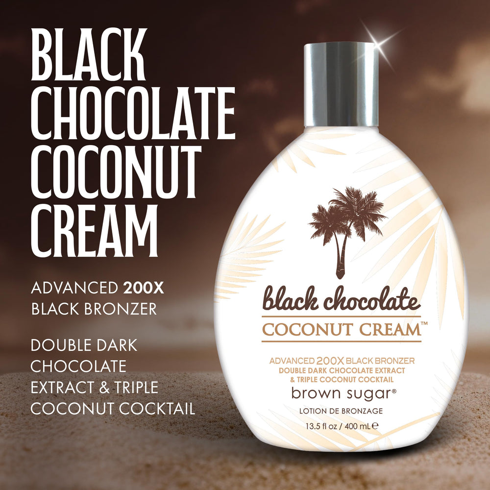 Brown Sugar Bronceador Negro 200X vista lateral, diseño ergonómico para aplicar.