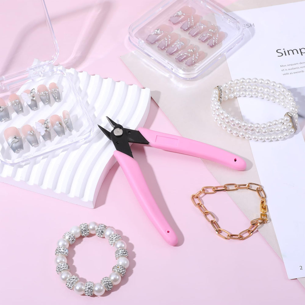 Bruislard diseño ergonomico rosa facilita uso cómodo durante la manicura