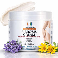 Bruizex Crema fibrosis liposucción, aplicación suave para drenaje linfático.