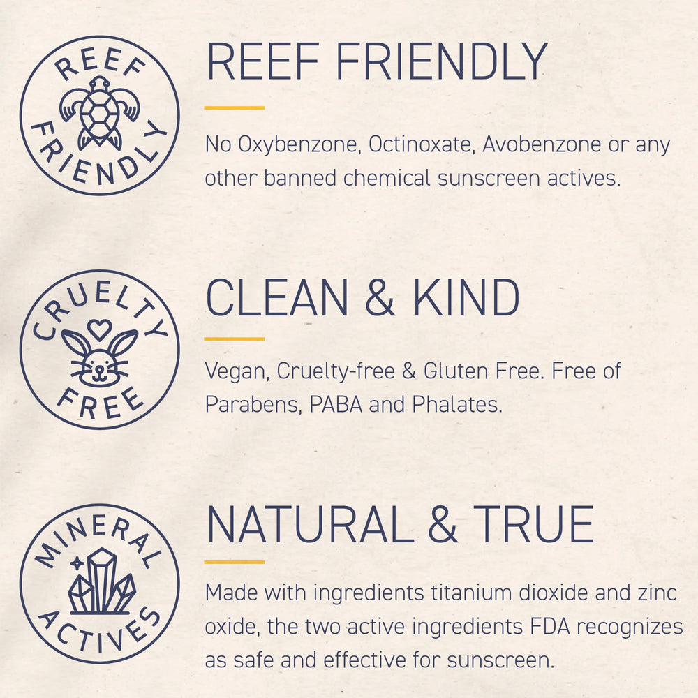 Brush On Block mineral actives zinc oxide and titanium dioxide for protection