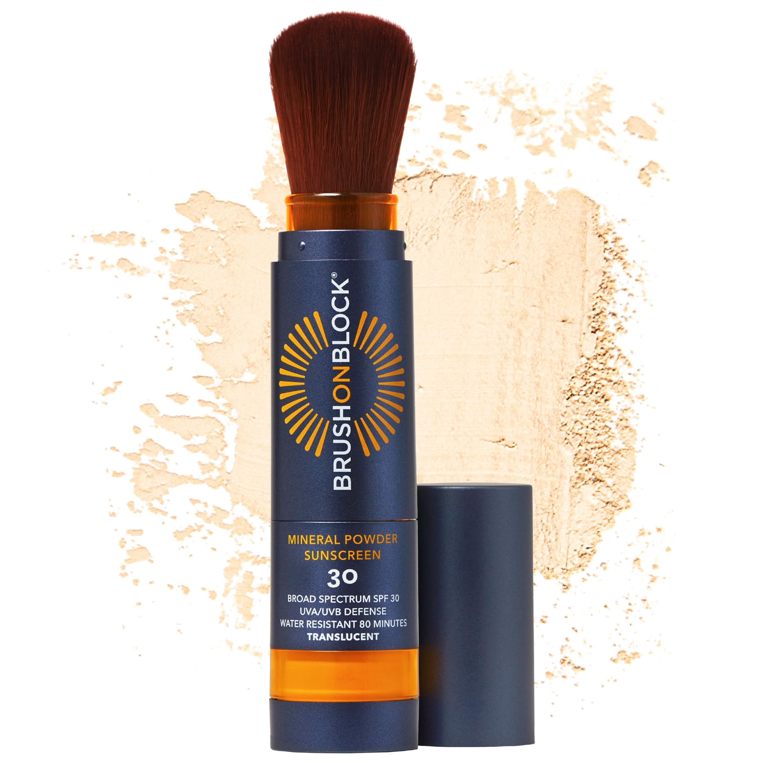 Brush On Block SPF 30 mineral powder compact for daily sun protection