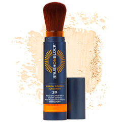 Brush On Block SPF 30 mineral powder compact for daily sun protection