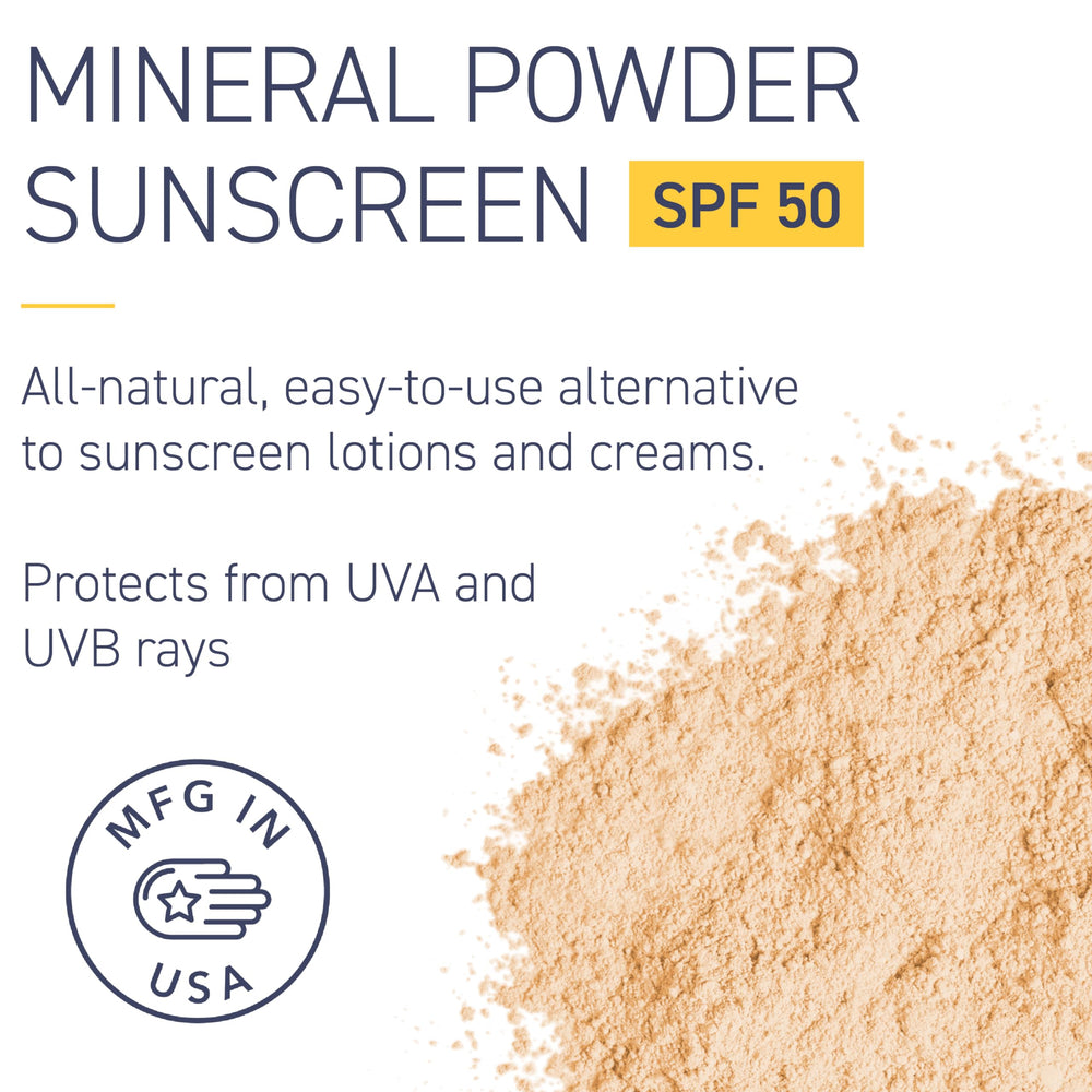 Brush On Block twist-open mechanism enables mess-free, precise powder release