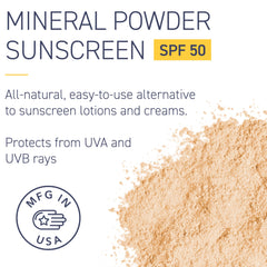 Brush On Block twist-open mechanism enables mess-free, precise powder release
