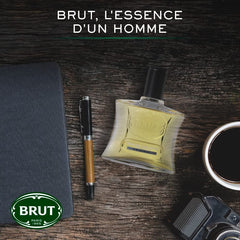 Brut Original edt cap detail highlighting timeless design and grip.