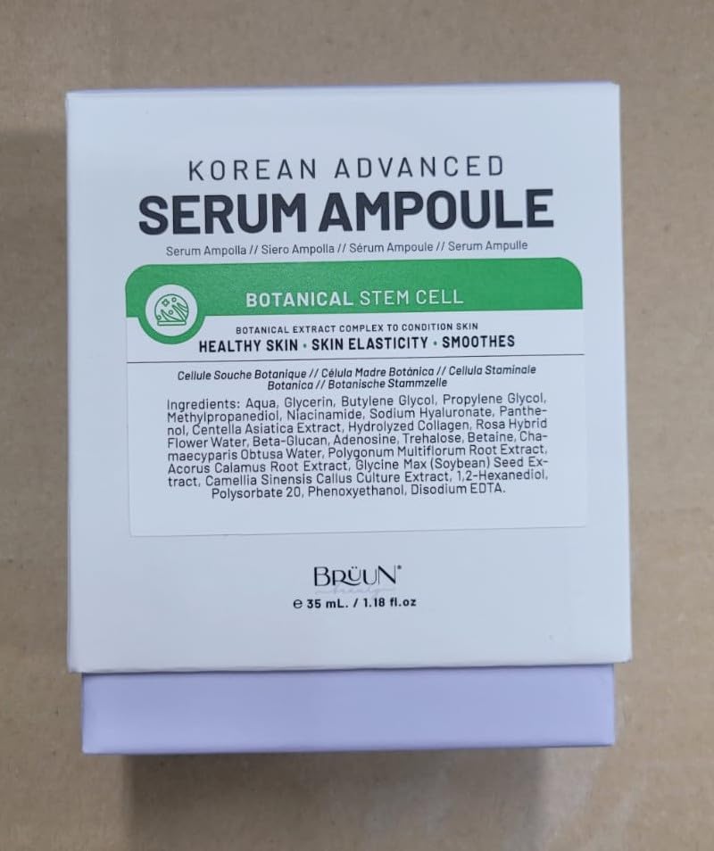 BRÜUN SC made-in-South-Korea label and cruelty-free emblem highlighted.