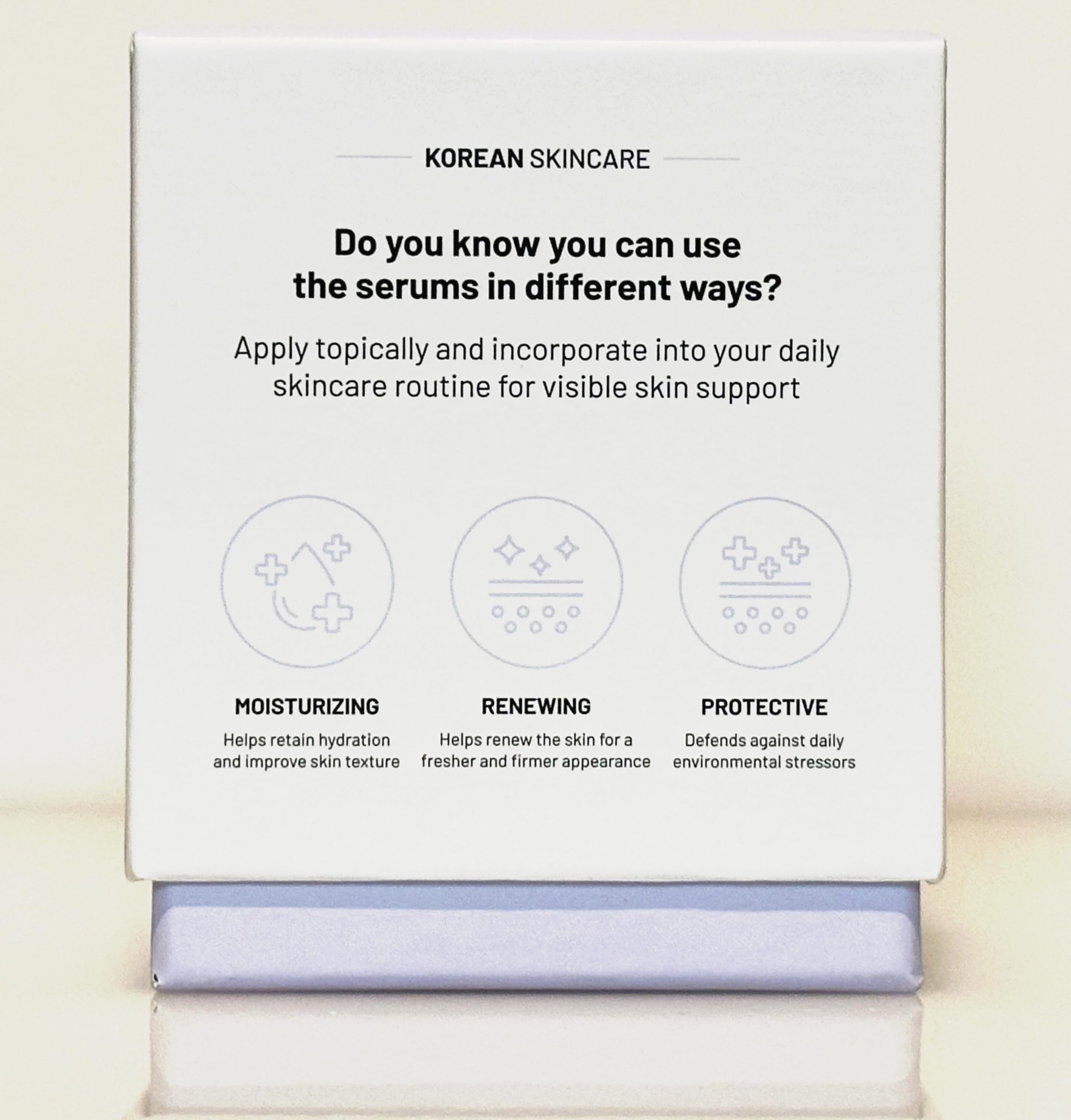 BRÜUN SD Control ampoule made in South Korea and cruelty-free.