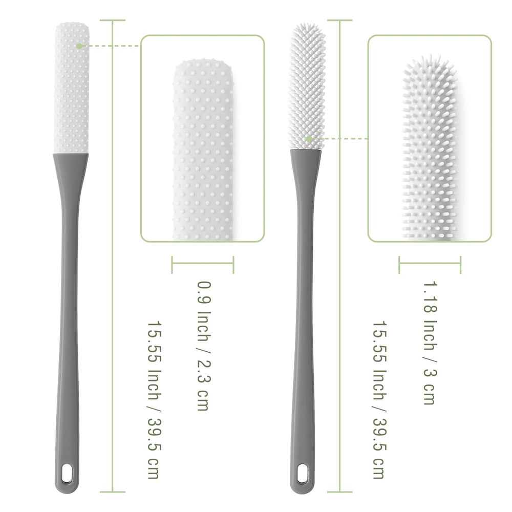Brvlsoc cepillo exfoliante para pie en ducha, suaviza piel y brinda sensación suave