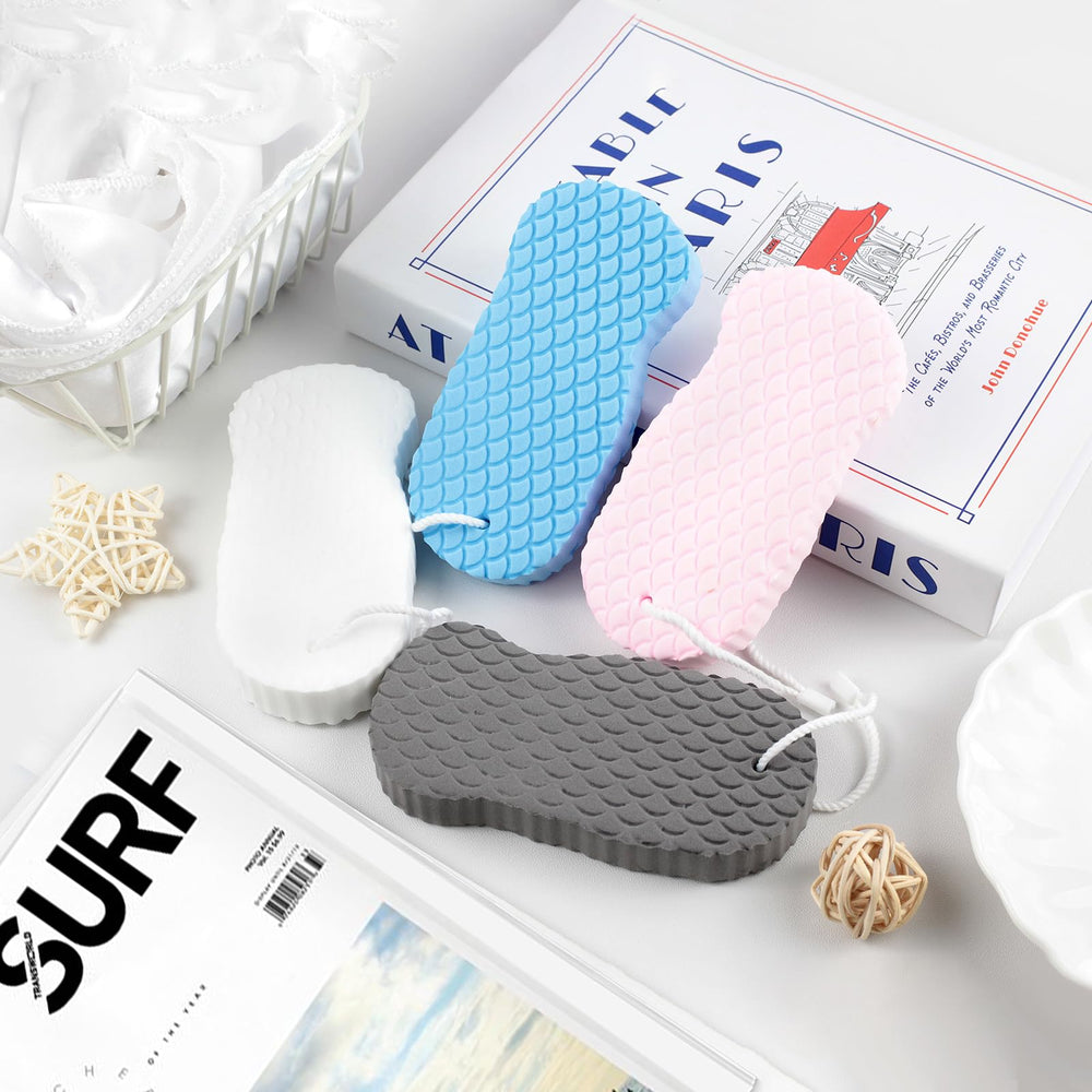 Brvlsoc esponja para ducha uso diario, facilita una experiencia de baño suave.