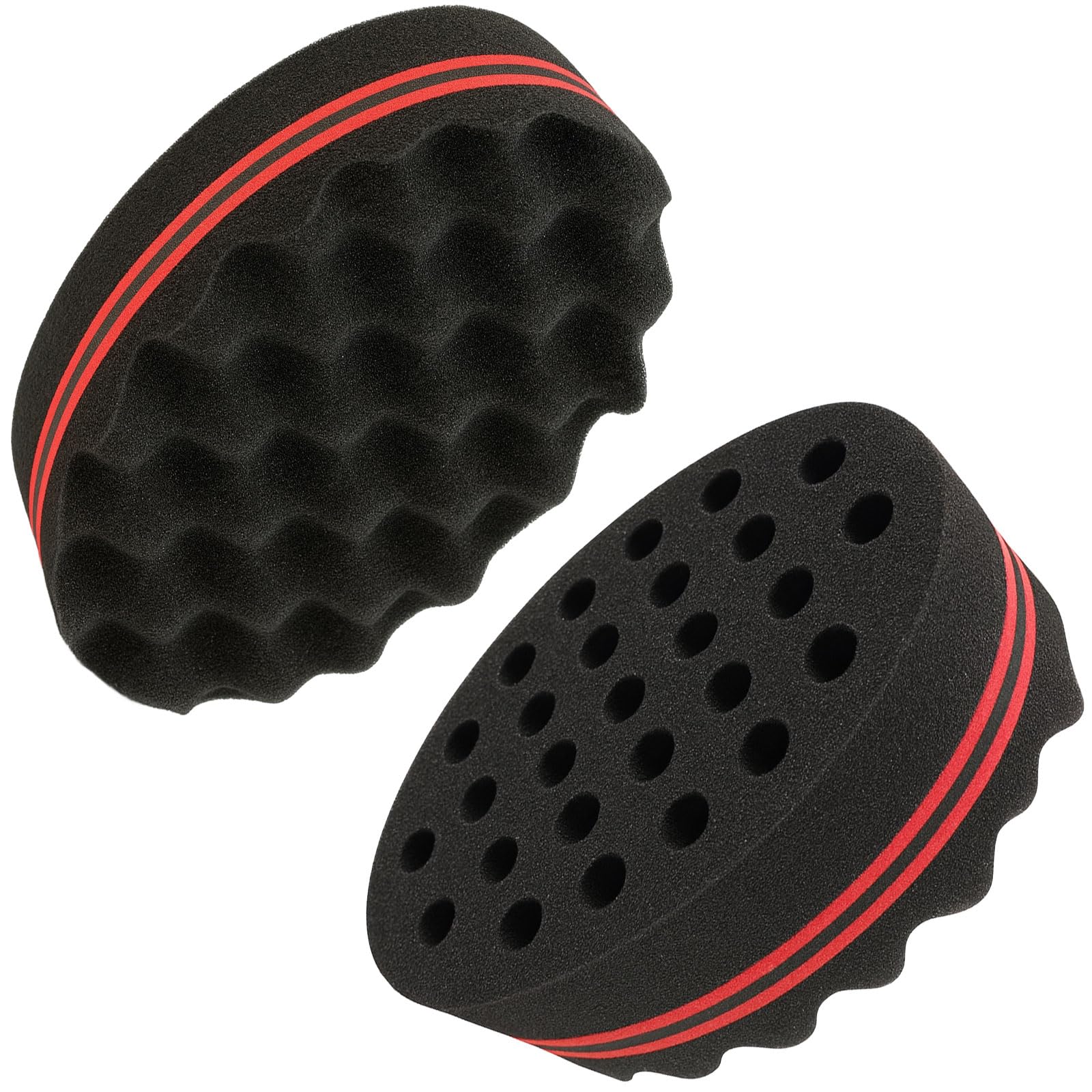 Brvlsoc Hair Twist Sponge front view shows quick, natural curl creation.