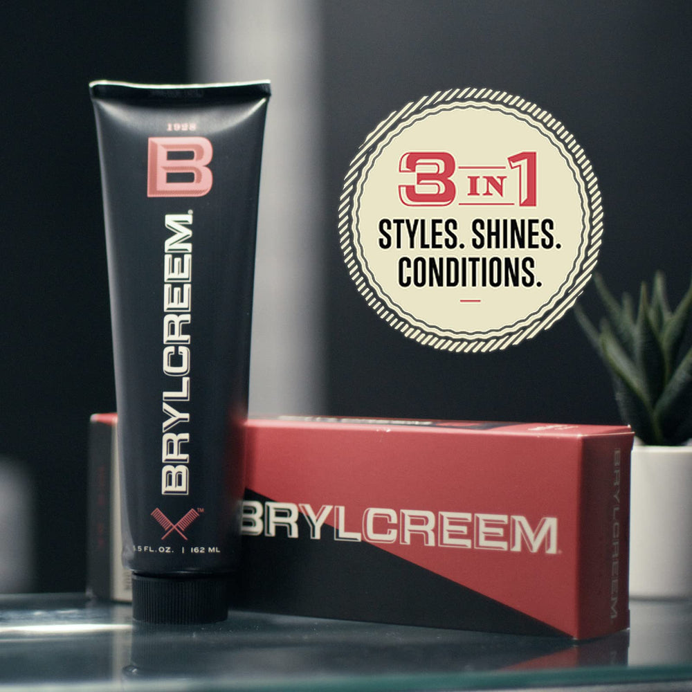 Brylcreem 3-in-1 Original dime-sized amount for easy styling