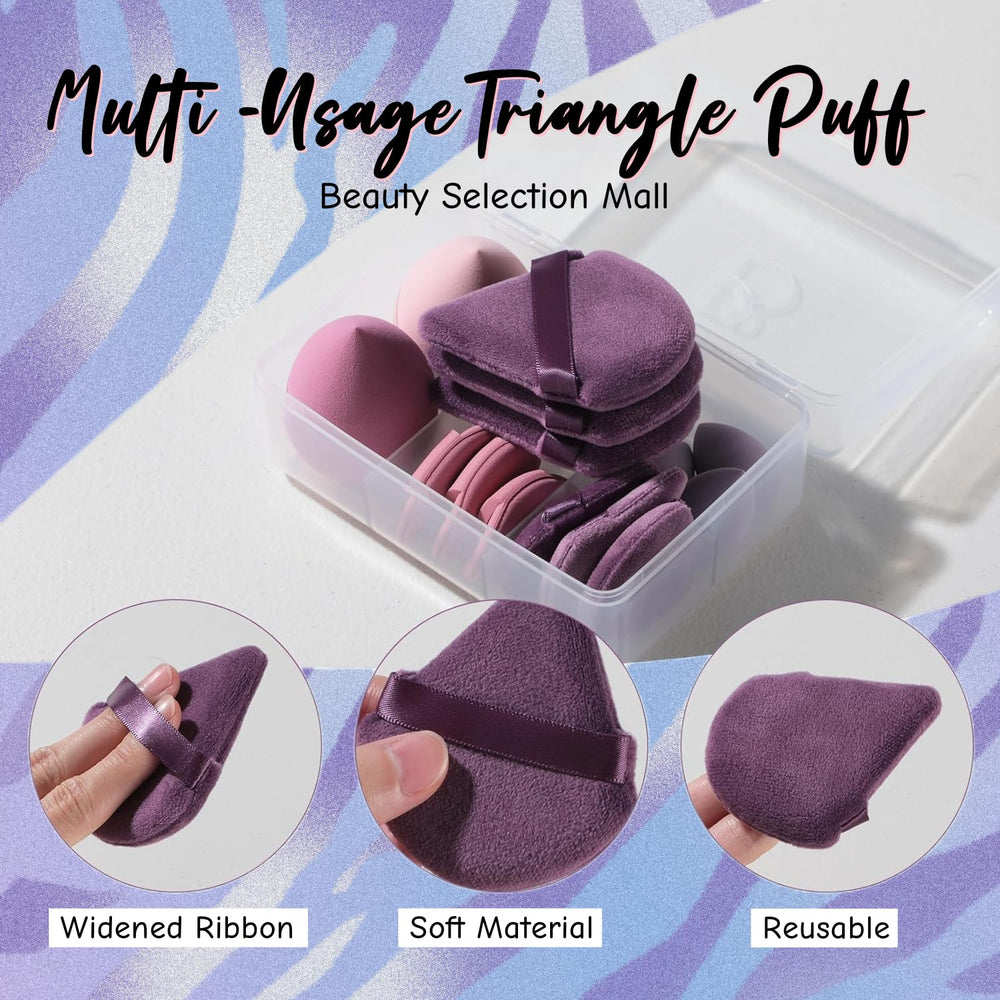 BS-MALL 14-piece set offers varied shapes for full-face makeup