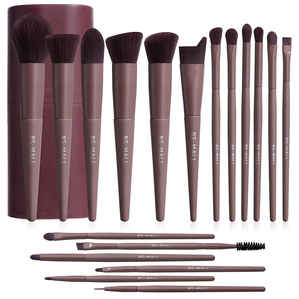 BS-MALL 18pc makeup brush set for flawless foundation application and smooth blending.