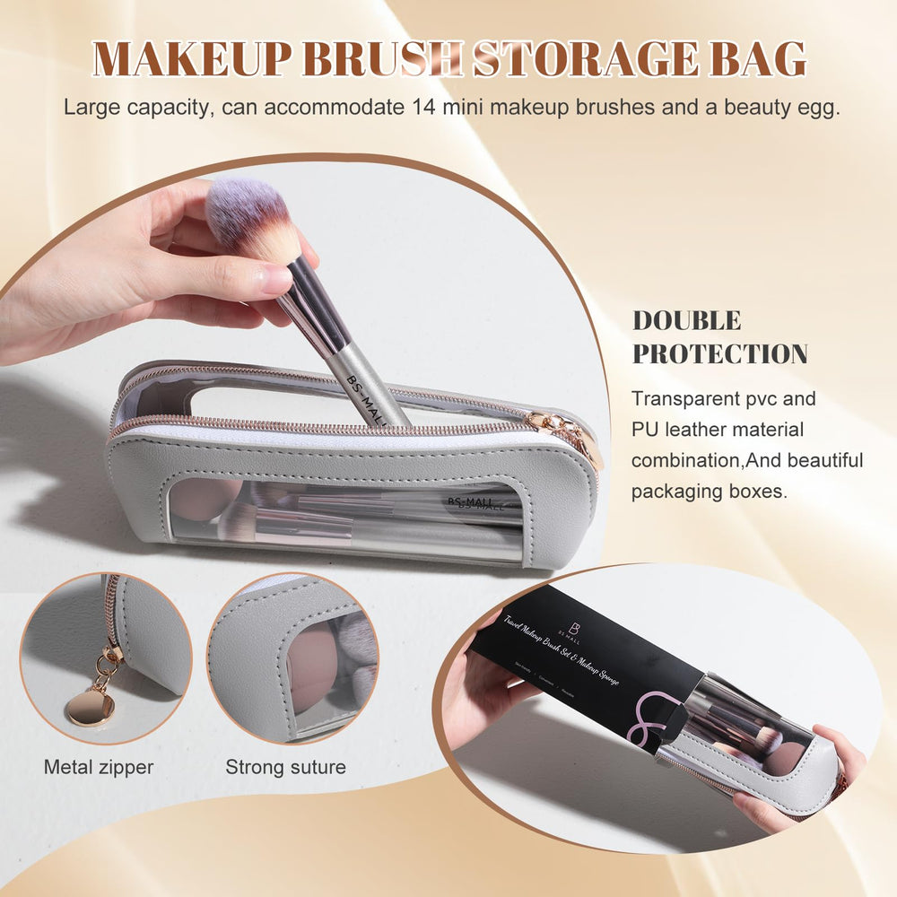 bs-mall blush brush provides soft, precise placement for natural glow.