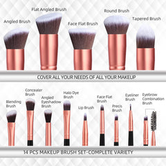 BS-MALL fluffy eyeshadow brush for even color application
