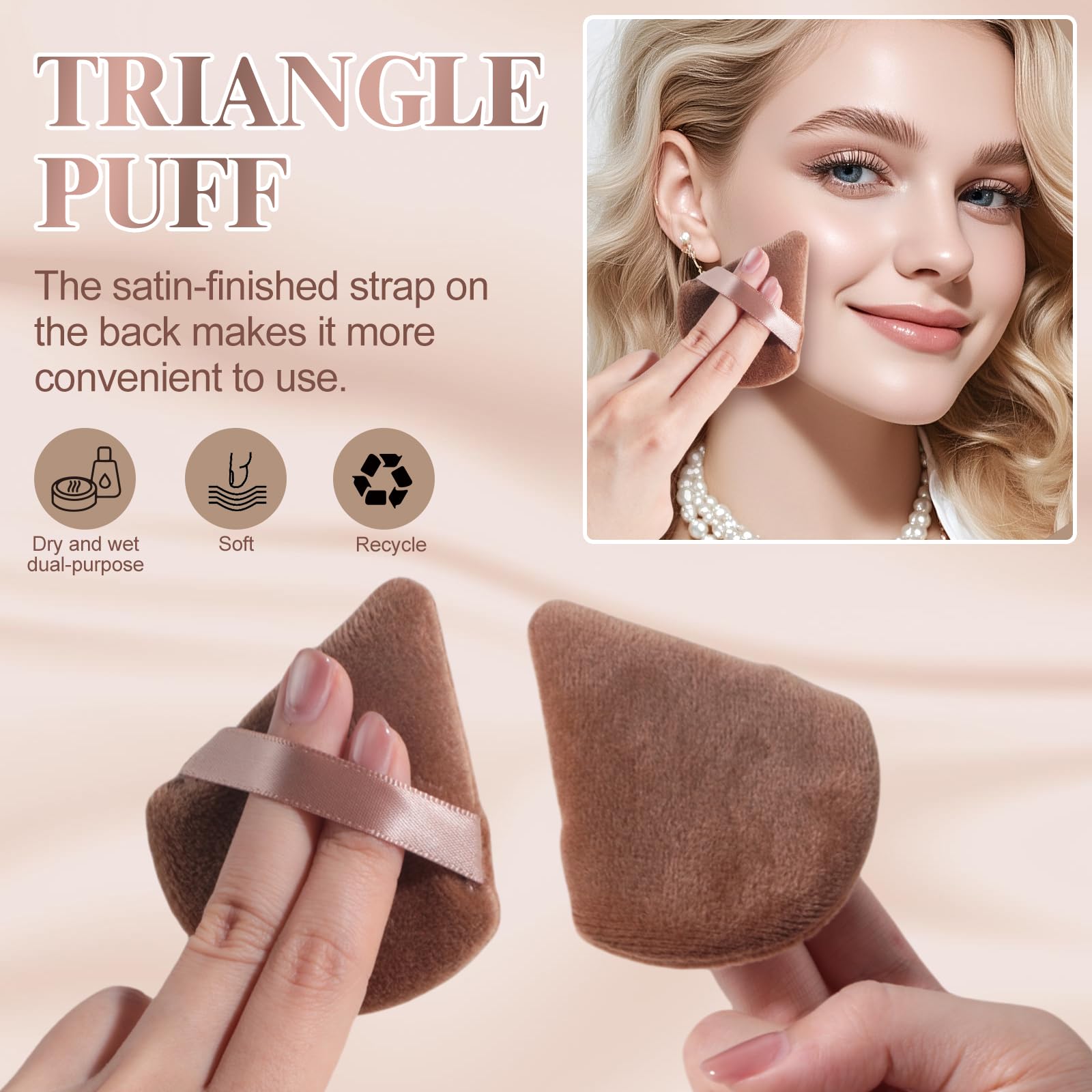 BS-MALL foundation brush delivers even coverage for a smooth base