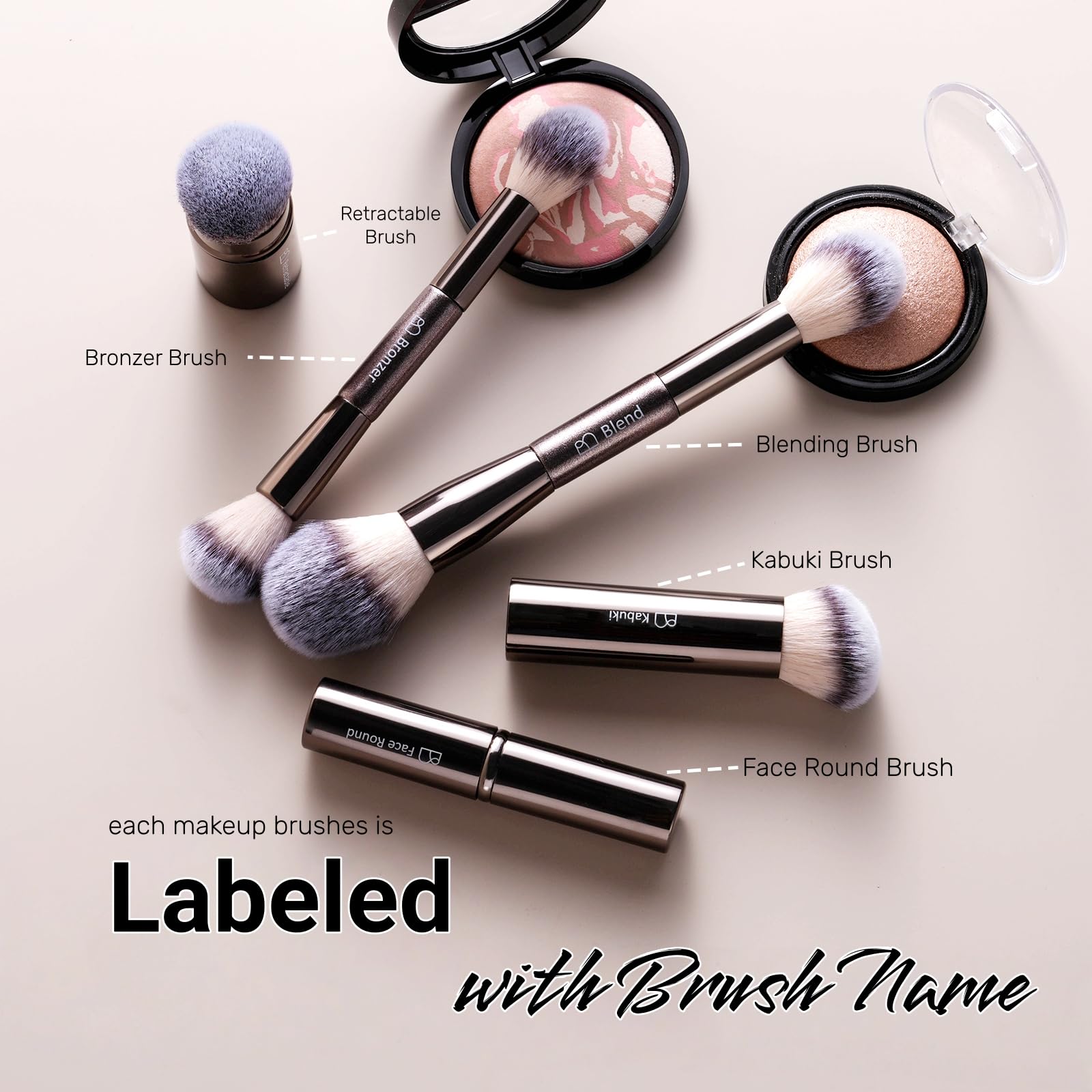 BS-MALL foundation brush liquid-blend for a seamless skin finish