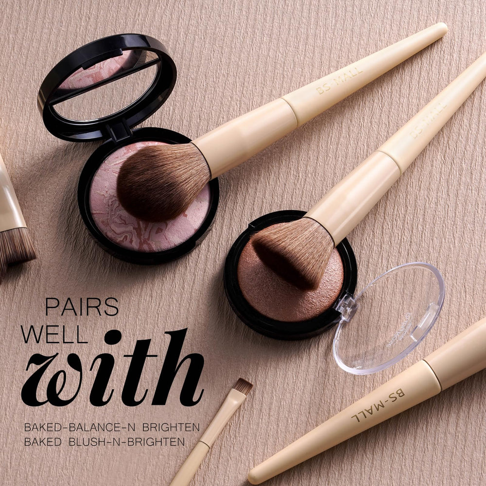 BS-MALL foundation brush for smooth, streak-free liquid application.
