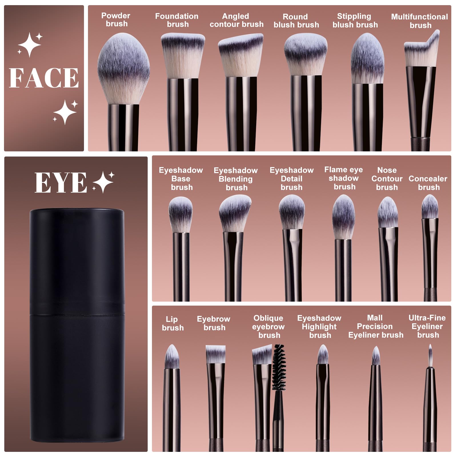 BS-MALL liquid foundation brush for smooth, streak-free base application.