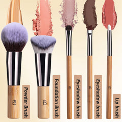 BS-MALL premium synthetic bristles feel soft and skin-friendly
