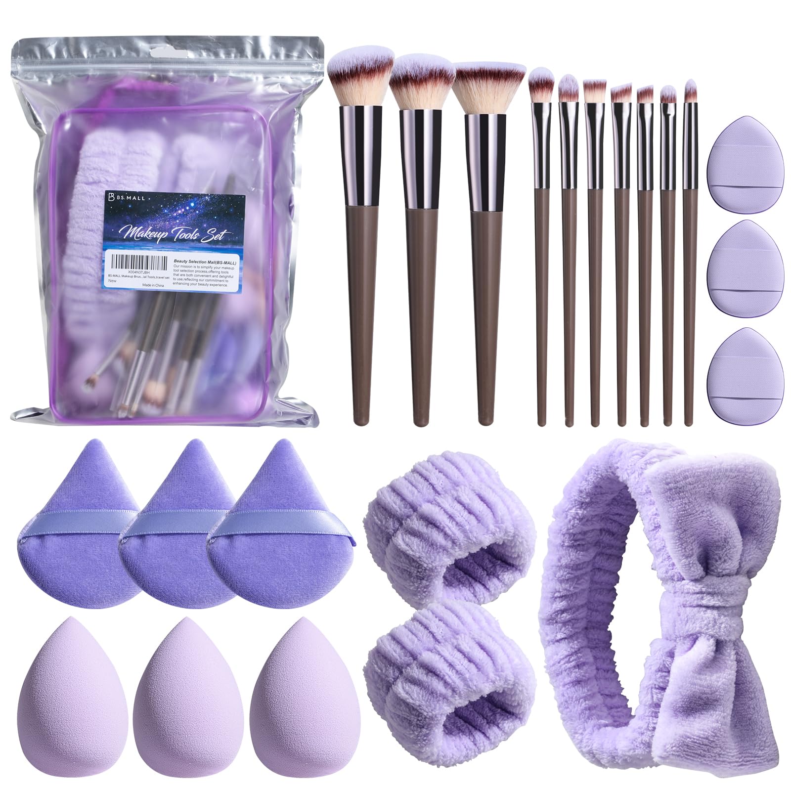BS-MALL travel case keeps brushes organized and protected on the go