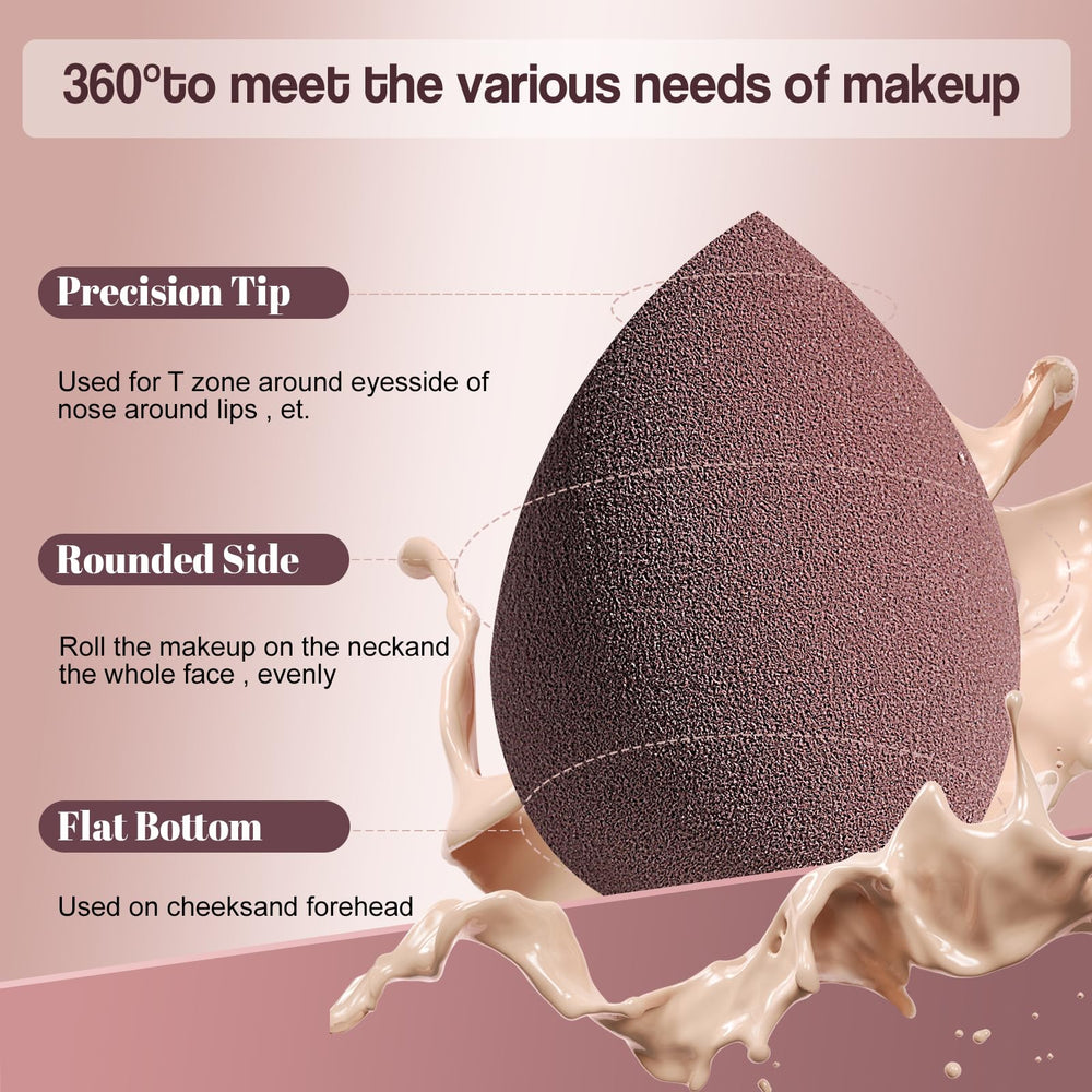 BS-MALL sponges for liquid foundation provide smooth, even application.